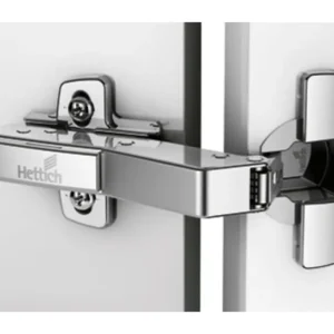 Hettich Sensys Winkelscharnier W45 mit integrierter Dämpfung (8639i W45), vernickelt, vorliegend, zum Anschrauben Direkt Vom Hersteller
