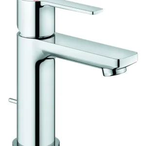 Grohe Lineare Einhand-Waschtischbatterie mit Zugstangen-Ablaufgarnitur XS-Size - Chrom Beliebt