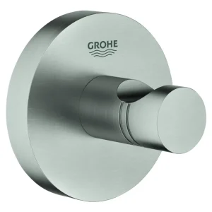 Kracherpreis Grohe Essentials Bademantelhaken - Metall supersteel