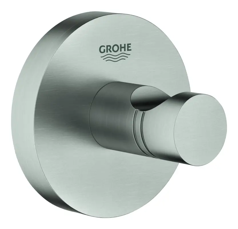 Kracherpreis Grohe Essentials Bademantelhaken - Metall supersteel
