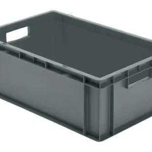 Preisknaller LA KA PE Stapeltransportkasten 600 x 400 x 210 mm grau(Verpackungseinheit: 2Stück)