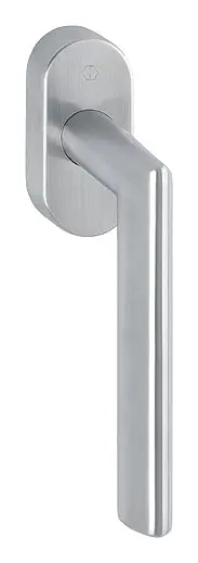 Hoppe Stockholm Edelstahl-Dreh-/Kipp-Fenstergriff E0140/US956 mit Secustik und VarioFit - matt Letzte Chance