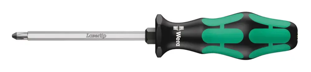Geprüft Wera Schraubendreher 350 SK Kreuzschlitz PH2 x 100 mm