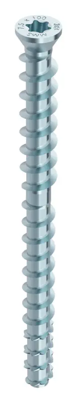 Heco MULTI-MONTI Betonschraube MMS-TC 12 x 160 mm Torx TD verzinkt blau T-50(Verpackungseinheit: 25Stück) Top-Preis