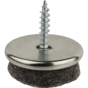 Begrenztes Angebot Dransfeld Filzgleiter mit Schraube grau 24 mm(Verpackungseinheit: 100Stück)