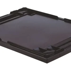 LA KA PE Auflagedeckel schwarz für Kastenmaß 600 x 400 mm(Verpackungseinheit: 4Stück) Sonderangebot