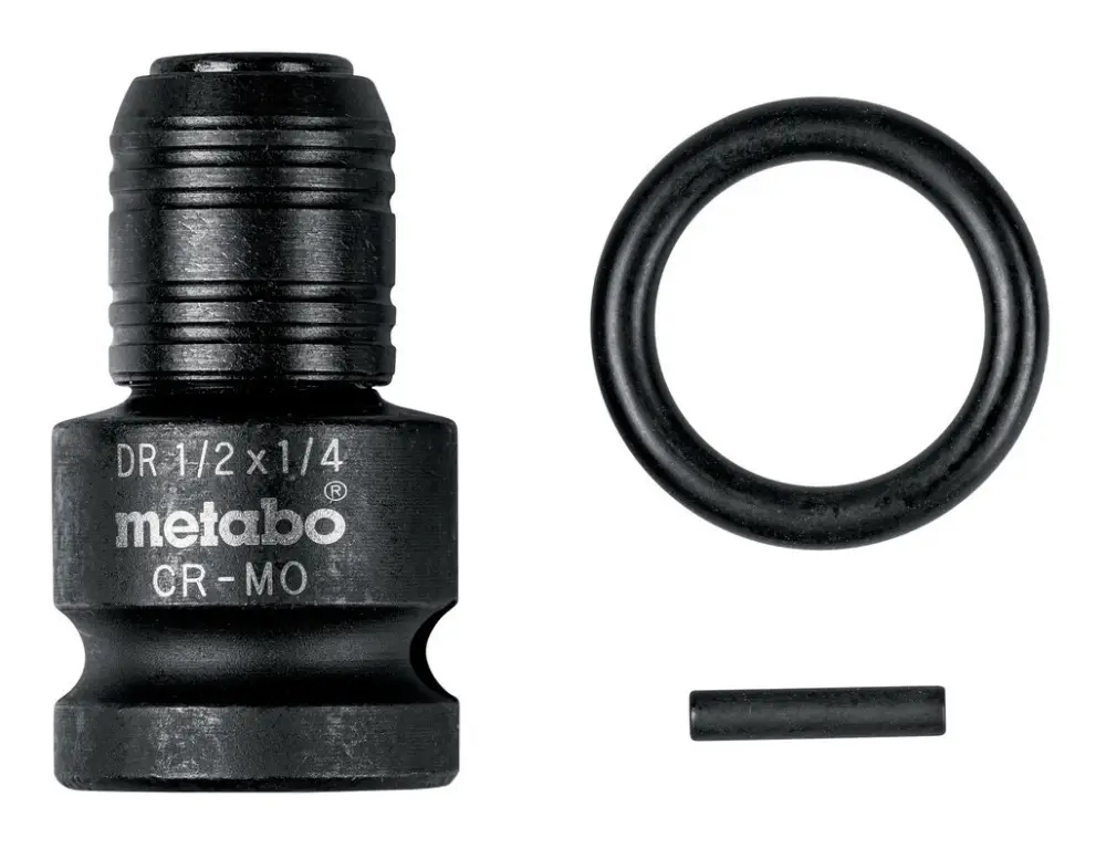 Metabo Schlagadapter 1/2" auf 1/4" E6,3, 3-teilig Meistverkauft