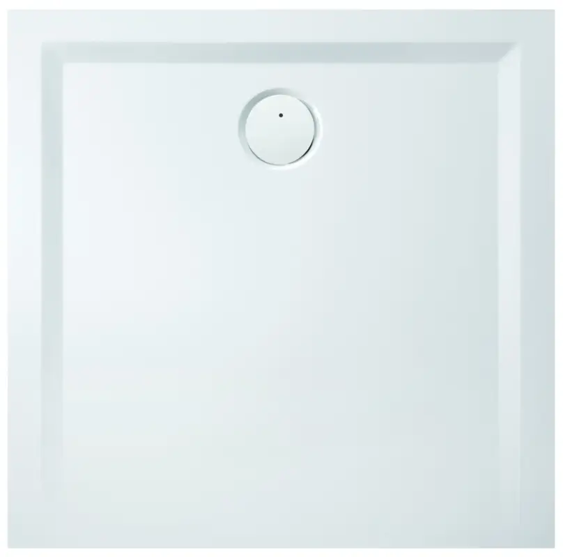 Hoesch Muna S Quadratduschwanne 1000 x 1000 mm - Weiß Echt