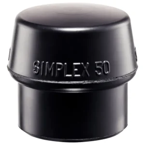 Echt Halder Schonhammerkopf Simplex 40 mm Gummi