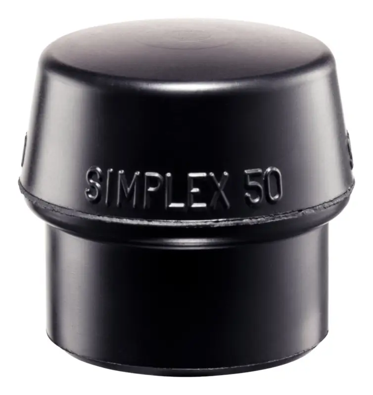 Echt Halder Schonhammerkopf Simplex 40 mm Gummi