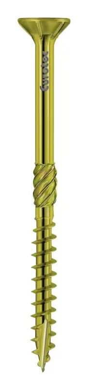 Eurotec Paneltwistec Senkkopf gelb TX 40 8 x 220 mm(Verpackungseinheit: 50Stück) Rabatt