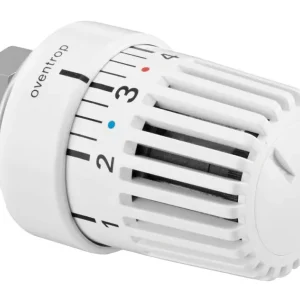 Sonderangebot OVENTROP Sonder-Thermostat Uni LA M 28 x 1,5 Skalenkappe 0 ^ 1 - 5, mit Nullstellung - weiß