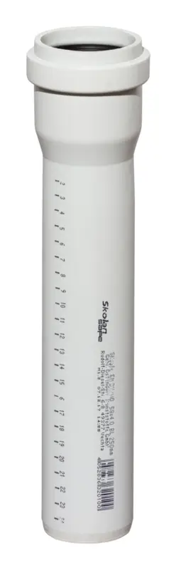 Ostendorf SKOLANsafe-Rohr EM DN/OD 58, 250 mm, mit Muffe Wochenendangebot