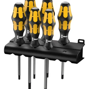 Wera schraubendreher-Satz Torx 6tlg. Schlagkappe Begrenztes Angebot