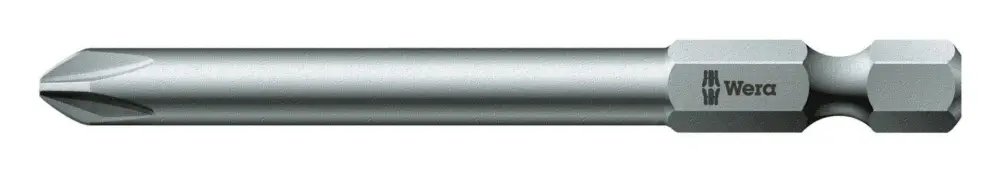 Schneller Versand Wera Bit 1/4" Din3126 E6,3 Kreuzschlitz PH1 x 70 mm zähhart