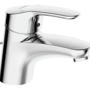 Hansa Hansamix Waschtisch-Einhand-Einlochbatterie Wasserspararmatur nach DIN EN 817 Ausladung 127 mm Sofort Bestellen