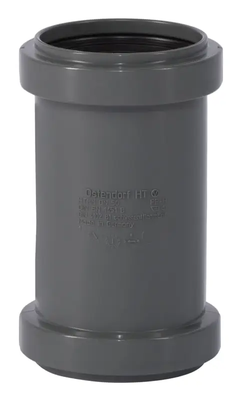 Ostendorf HTsafe-Doppelmuffe MM DN/OD 50 Begrenztes Angebot