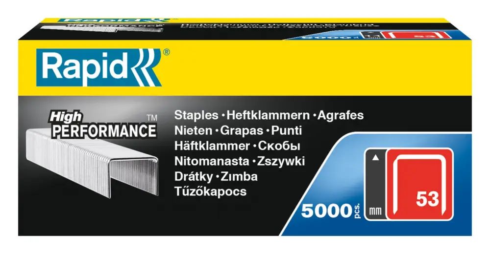 Rapid Heftklammer 53/14 a 5000 Stück Wochenendangebot