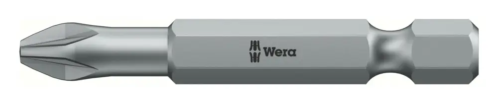 Bestpreis Wera Bit 1/4" Din3126 E6,3 PZ 2 x 50 mm zähhart