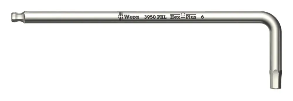 Neu Wera Winkelschraubendreher 6-kant 1,5 mm rostfrei