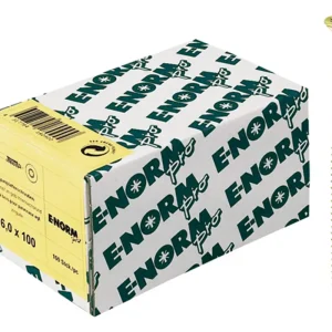 E-NORMpro Spanplattenschrauben Senkkopf verzinkt gelb Teilgewinde Innenstern TX 5 x 60 / 36 mm(Verpackungseinheit: 100Stück) Nur Heute