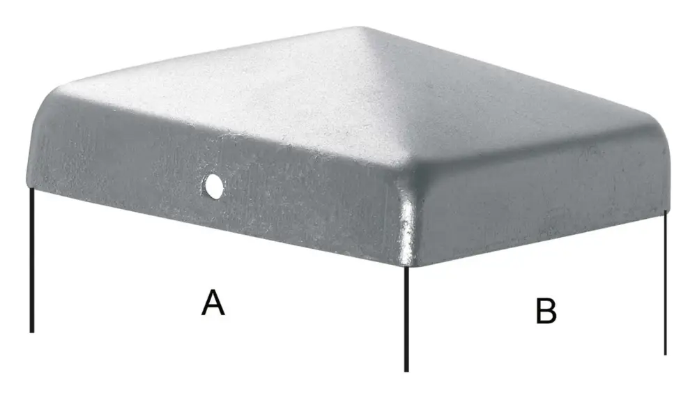 Kracherpreis E-NORMpro Pfostenabdeckung A2 Edelstahl 90 zum nageln