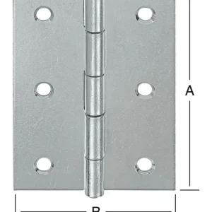 Neuheit Vormann Scharniere halbbreit 30 x 2 6 mm Nr.502030Z