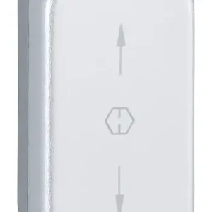 Hoppe Aluminium-Fenster-Griffloch-Verdeckrosette U26SV - silberfarben Meistverkauft