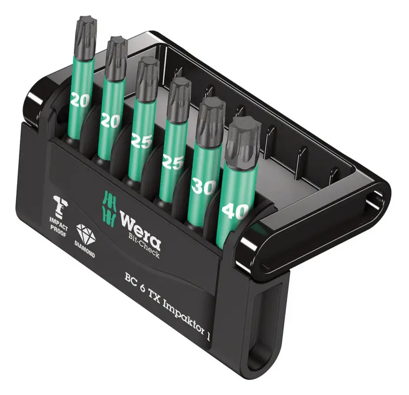 Wera Bit-Check 6 TX Impaktor 1 Mega-Angebot