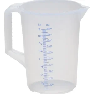Kracherpreis Hünersdorff Messkanne geschlossener Griff 2000 ml