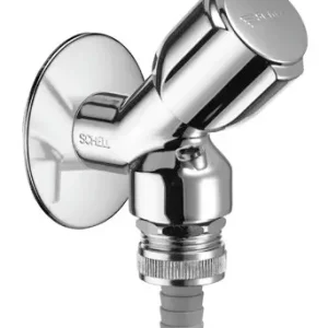 Schell Comfort Geräteschrägsitzventil mit Rohrbelüfter Chrom Markenware