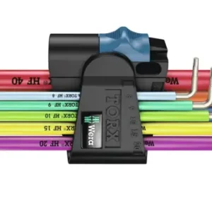 Wera Winkelschraubendreher-Satz lang Edelstahl 9-teilig T8-T40 Halfefunktion Color Günstig