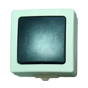 Kopp Wechselschalter ohne Beleuchtung grau matt Aufputz IP44 1f Top-Angebot