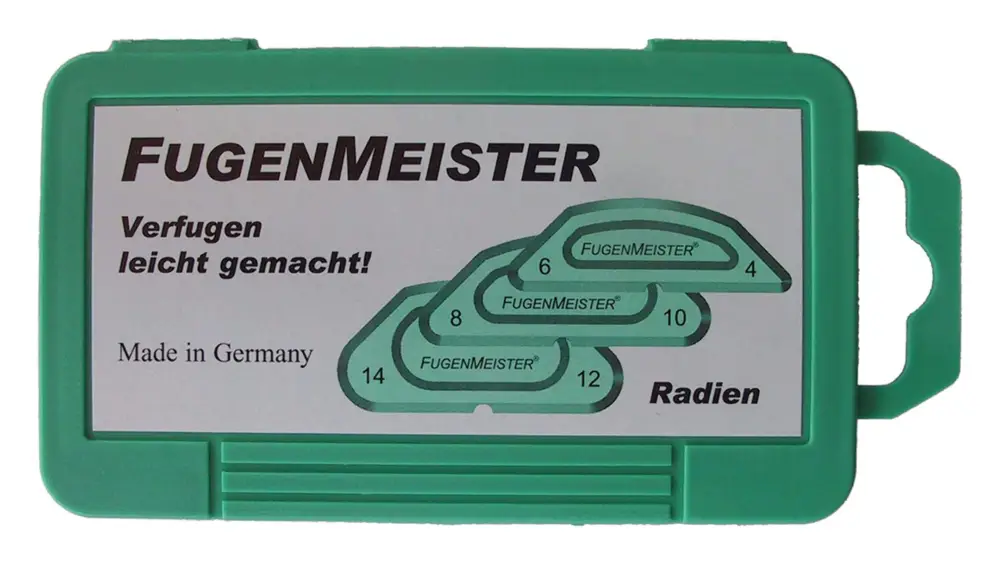 Direkt Vom Hersteller Fugenmeister Radien Fugenglätter 4/6/8/10/12/14 mm