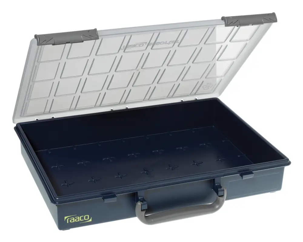 Nur Für Kurze Zeit Raaco S.-Kasten Assorter 55 4 x 8-0 leer blau
