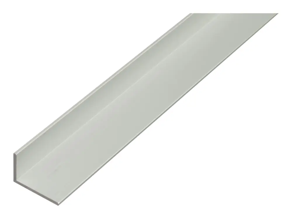 Top-Angebot Gustav Alberts Alu-Winkelprofil 2000 / 20 x 10 mm silberfarbig
