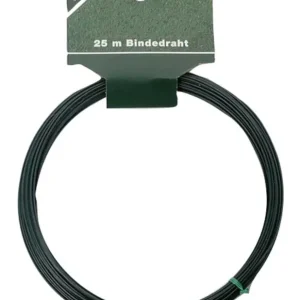 Schneller Versand E-Flor Bindedraht grün 1,4 mm 25m Ring mit Aufhänger