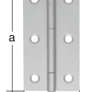 Preisknaller Gustav Alberts Gerolltes schmit Scharnier VA/60 mm