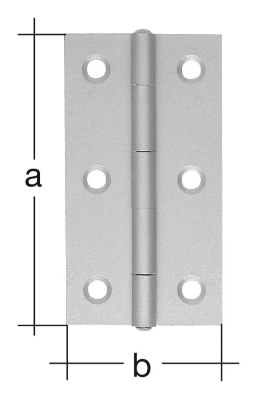 Preisknaller Gustav Alberts Gerolltes schmit Scharnier VA/60 mm