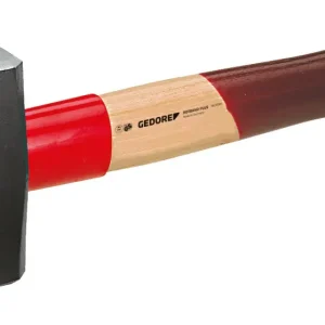 Zertifiziert Gedore Blau 620 H-1500 Fäustel ROTBAND-PLUS mit Hickorystiel 1500 g