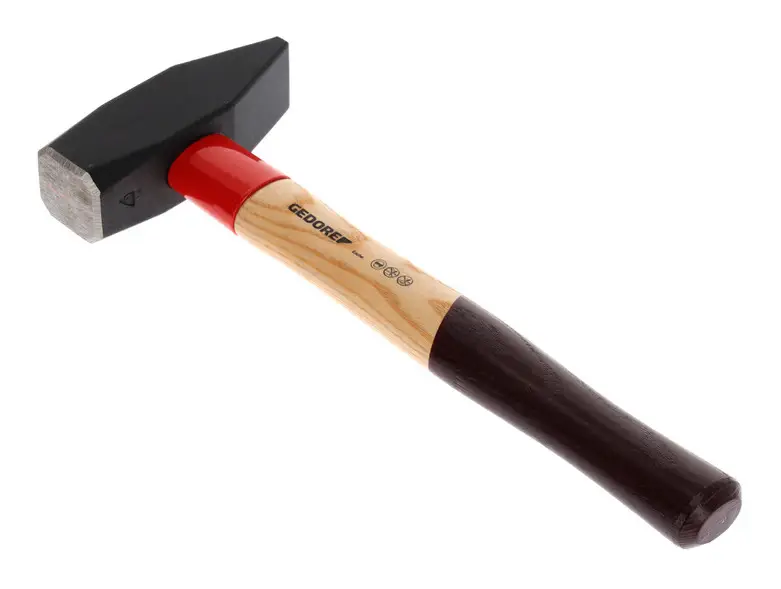 Gedore Blau 600 E-2000 Schlosserhammer ROTBAND-PLUS mit Eschenstiel 2000 g Must-Have