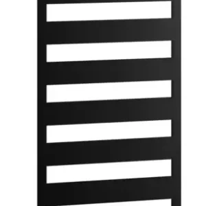 Preisknaller Kermi Casteo-E Bad- und Wohnheizkörper WRS - Regler Ausführung rechts 500 x 986 x 30 mm - Schwarz Soft (RAL 9005 MT) / Schwarz