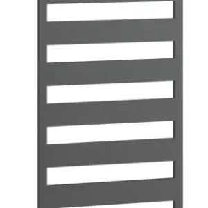 Bestpreis Kermi Casteo-E Bad- und Wohnheizkörper WWS - Regler Ausführung links 500 x 986 x 30 mm - Graphit Metallic / Schwarz