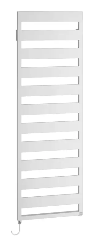 Preisknaller Kermi Casteo-E Bad- und Wohnheizkörper WRS - Regler Ausführung rechts 750 x 1806 x 30 mm - Weiß Soft (RAL 9016 MT) / Weiß