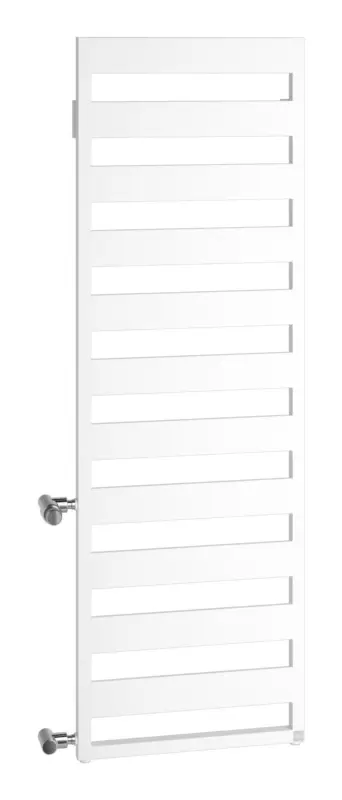 Must-Have Kermi Casteo-D Bad- und Wohnheizkörper Ausführung links Nabenabstand 900 mm 600 x 1533 x 30 mm - Graphit Metallic