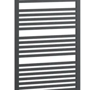 Kermi Geneo quadris-E Bad- und Wohnheizkörper WWS - Regler Ausführung rechts 896 x 814 x 32 mm - Anthracite Grey / Schwarz Aktuell