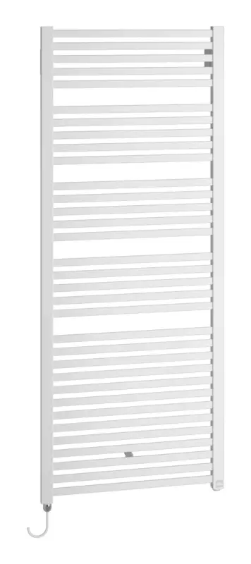 Neue Ware Kermi Geneo quadris-E Bad- und Wohnheizkörper WWS - Regler Ausführung links 896 x 1494 x 32 mm - Weiß Soft (RAL 9016 MT) / Weiß