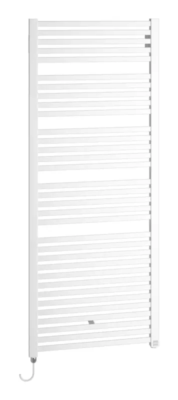 Highlight Kermi Geneo quadris-E Bad- und Wohnheizkörper WRX - Regler Ausführung rechts 447 x 1774 x 32 mm - Weiß / Weiß