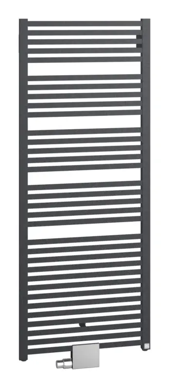 Rabatt Kermi Geneo quadris Bad- und Wohnheizkörper 596 x 1774 x 32 mm - Anthracite Grey