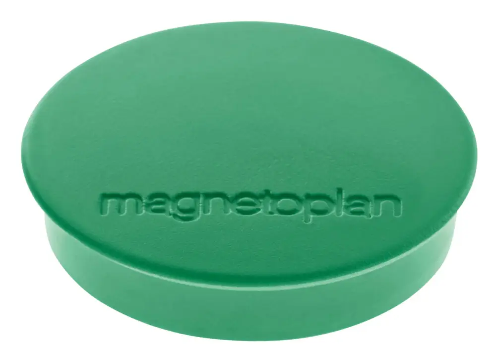 Preisreduziert Magnetoplan Magnet D30mm VE10 Haftkraft 700 g grün